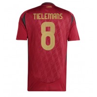 Echipament fotbal Belgia Youri Tielemans #8 Tricou Acasa European 2024 maneca scurta